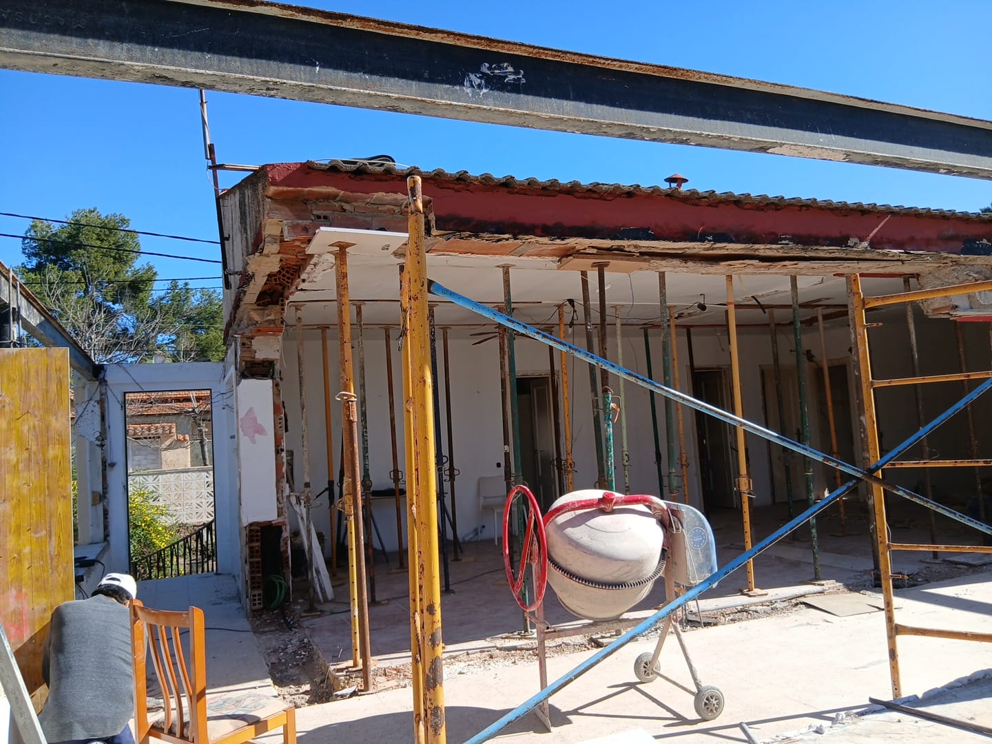 Rehabilitación y fachadas — obra del grupo Construcciones Barcelona