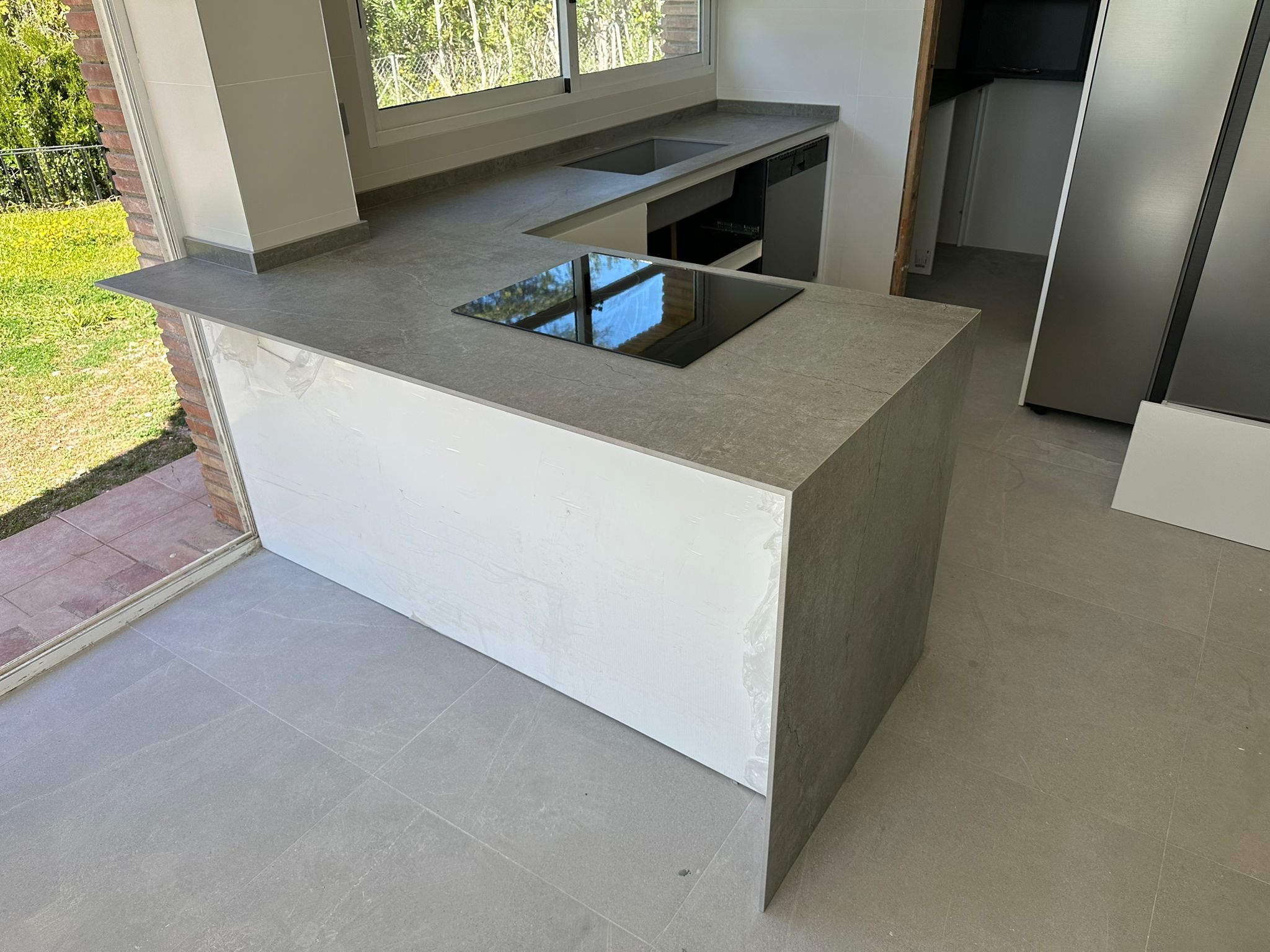 Reforma de cocina — obra del grupo Construcciones Barcelona