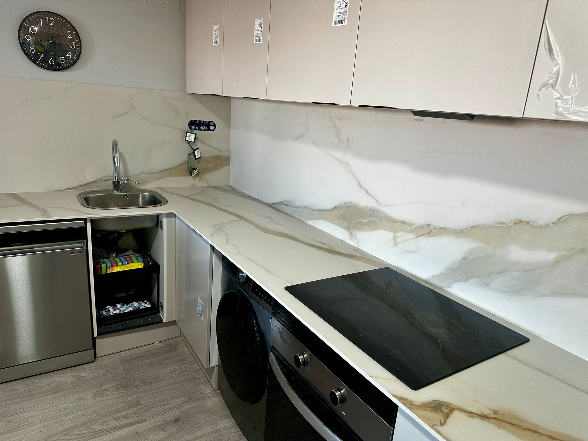 Reforma de cocina — obra del grupo Construcciones Barcelona